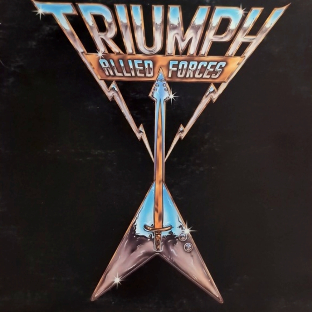 Vintage TRIUMPH Allied Forces Vinyl LP